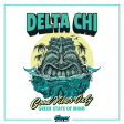 Delta Chi Graphic Hoodie | Good Vibes Only Discount