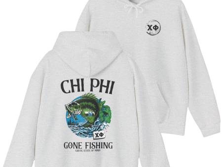 Chi Phi Graphic Hoodie | Gone Fishing For Discount