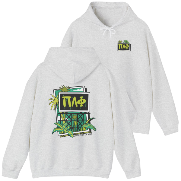 Pi Lambda Phi Graphic Hoodie | Tropical Billboard Online