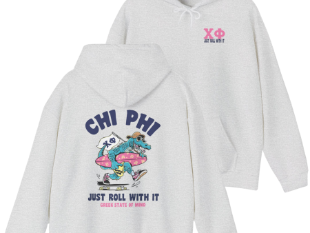 Chi Phi Graphic Hoodie | Alligator Skater Sale