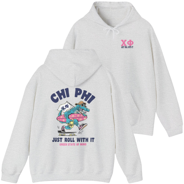 Chi Phi Graphic Hoodie | Alligator Skater Sale