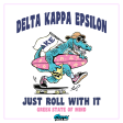 Delta Kappa Epsilon Graphic Hoodie | Alligator Skater For Cheap