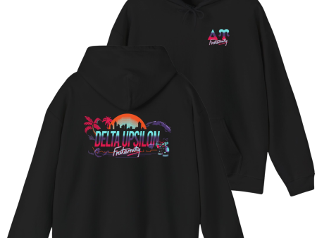 Delta Upsilon Graphic Hoodie | Jump Street Discount