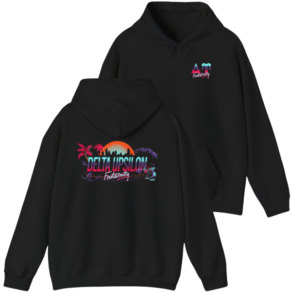 Delta Upsilon Graphic Hoodie | Jump Street Discount