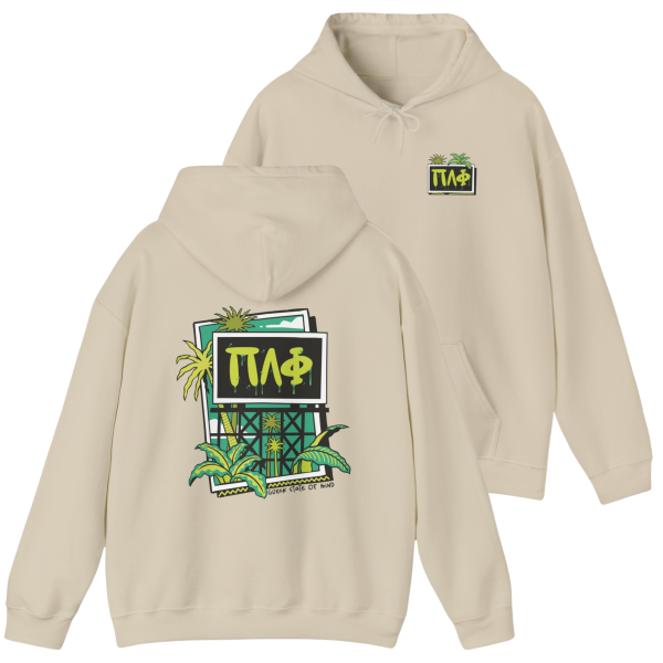 Pi Lambda Phi Graphic Hoodie | Tropical Billboard Online