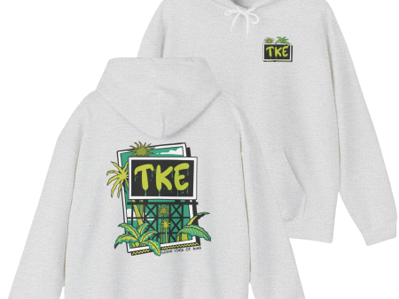 Tau Kappa Epsilon Graphic Hoodie | Tropical Billboard Cheap