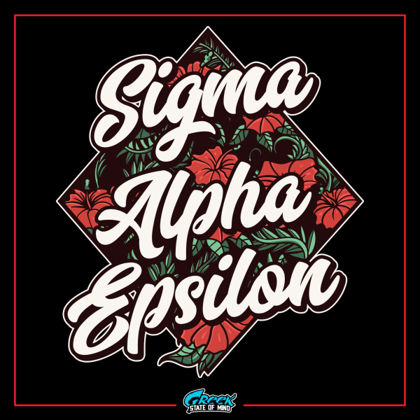 Sigma Alpha Epsilon Graphic Hoodie | Aloha Cheap