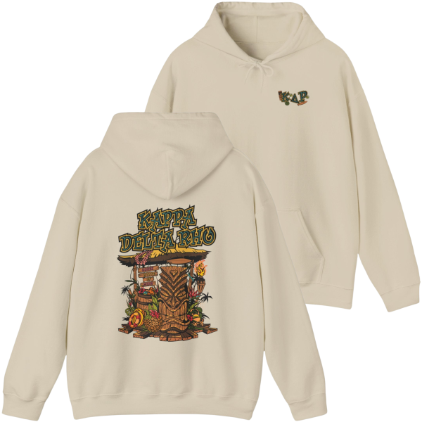 Kappa Delta Rho Graphic Hoodie | Tiki Time Hot on Sale