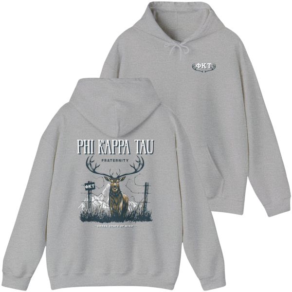 Phi Kappa Tau Graphic Hoodie | Big Buck Online