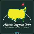 Alpha Sigma Phi Graphic T-Shirt | The Masters Discount