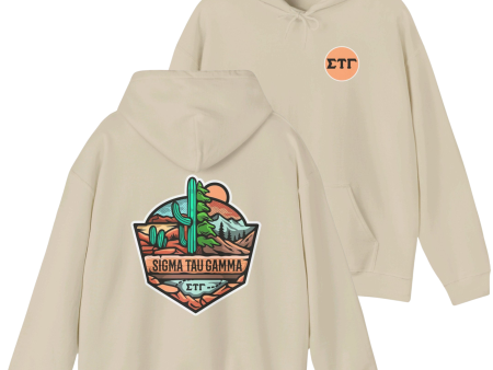 Sigma Tau Gamma Graphic Hoodie | Desert Mountains Online Sale