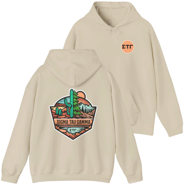 Sigma Tau Gamma Graphic Hoodie | Desert Mountains Online Sale