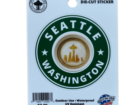 Seattle Coffee Sticker Online Hot Sale