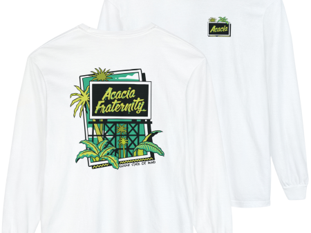 Acacia Graphic Long Sleeve | Tropical Billboard on Sale