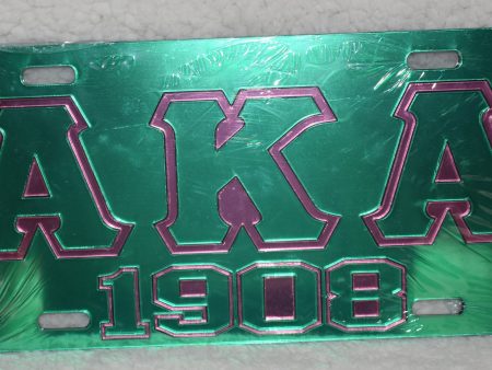 AKA 1908 License Plate on Sale