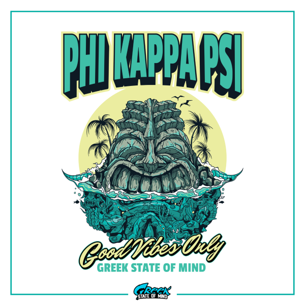 Phi Kappa Psi Graphic Hoodie | Good Vibes Only Fashion