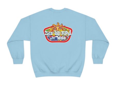 Zeta Tau Alpha Graphic Crewneck Sweatshirt | Summer Sol Cheap