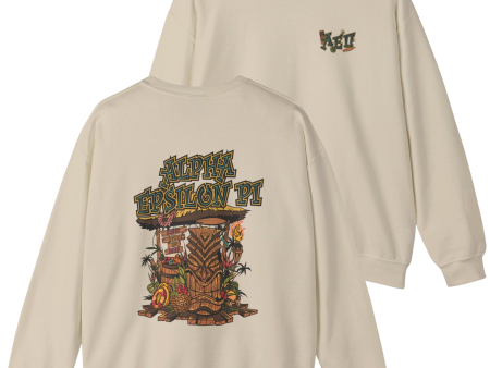 Alpha Epsilon Pi Graphic Crewneck Sweatshirt | Tiki Time Supply