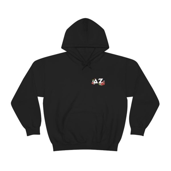 Delta Zeta Graphic Hoodie | Grunge Roses Supply