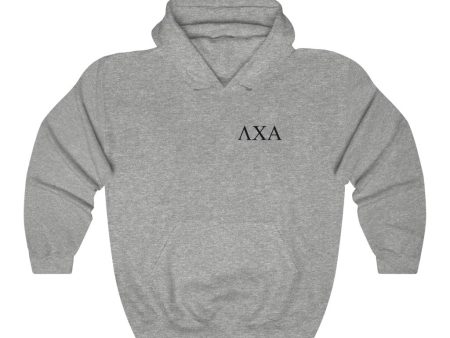 Lambda Chi Alpha Graphic Hoodie | Black Letters LC For Cheap