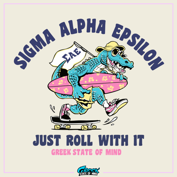 Sigma Alpha Epsilon Graphic Hoodie | Alligator Skater Sale