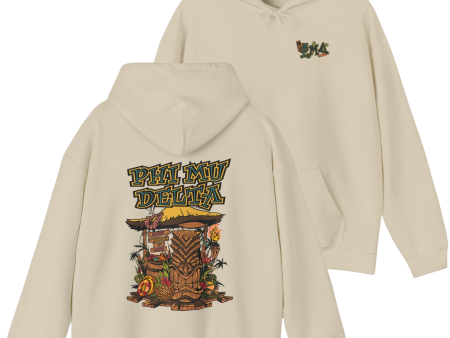 Phi Mu Delta Graphic Hoodie | Tiki Time Cheap