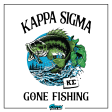 Kappa Sigma Graphic Hoodie | Gone Fishing Online now