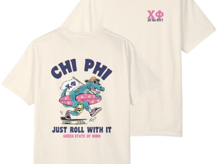 Chi Phi Graphic T-Shirt | Alligator Skater Hot on Sale