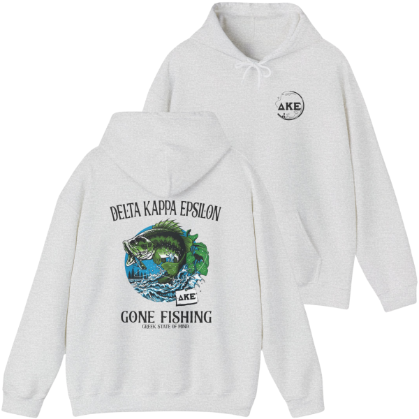 Delta Kappa Epsilon Graphic Hoodie | Gone Fishing For Discount