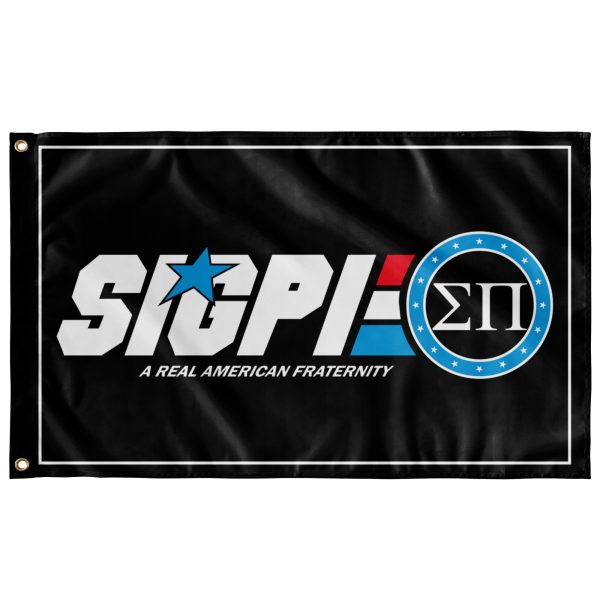 Sigma Pi - Real American Fraternity Flag For Discount