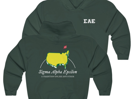 Sigma Alpha Epsilon Graphic Hoodie | The Masters Discount