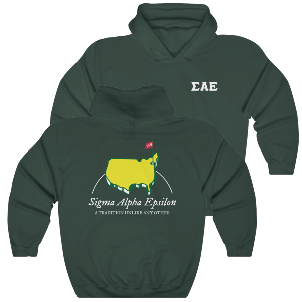 Sigma Alpha Epsilon Graphic Hoodie | The Masters Discount