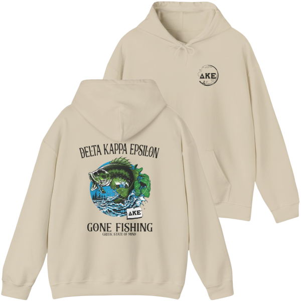 Delta Kappa Epsilon Graphic Hoodie | Gone Fishing For Discount