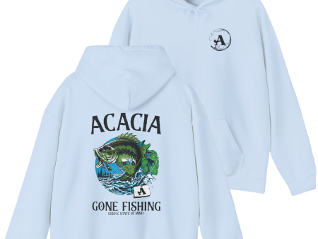 Acacia Graphic Hoodie | Gone Fishing on Sale