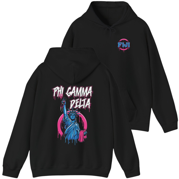 Phi Gamma Delta Graphic Hoodie | Liberty Rebel on Sale