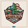 Phi Kappa Theta Graphic Hoodie | Desert Mountains Fashion