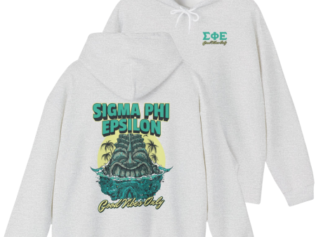 Sigma Phi Epsilon Graphic Hoodie | Good Vibes Only Fashion