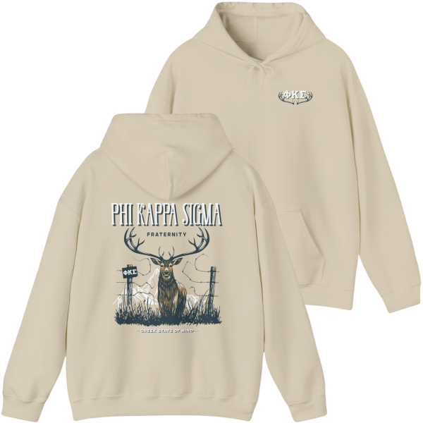 Phi Kappa Sigma Graphic Hoodie | Big Buck For Cheap