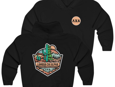 Lambda Chi Alpha Graphic Hoodie | Desert Mountains Online