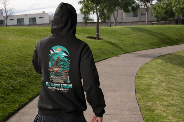 Tau Kappa Epsilon Graphic Hoodie | Welcome to Paradise Online now