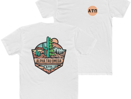 Alpha Tau Omega Graphic T-Shirt | Desert Mountains Fashion