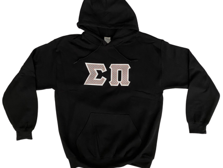 Sigma Pi Stitched Letter Hoodie | Vineyard Vines Whales with White Border For Cheap