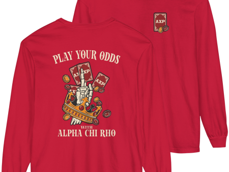 Alpha Chi Rho Graphic Long Sleeve | Play Your Odds For Discount