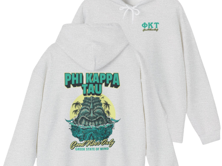 Phi Kappa Tau Graphic Hoodie | Good Vibes Only Online now