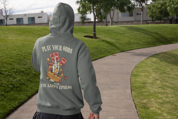 Tau Kappa Epsilon Graphic Hoodie | Play Your Odds Hot on Sale