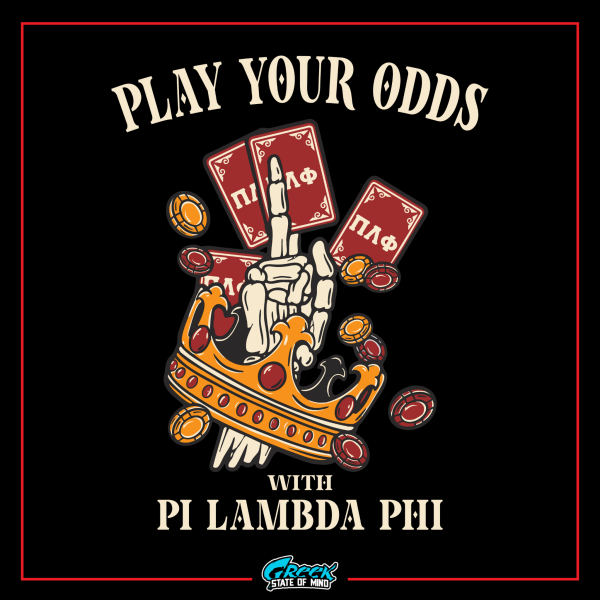 Pi Lambda Phi Graphic Hoodie | Play Your Odds Cheap