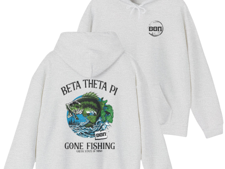 Beta Theta Pi Graphic Hoodie | Gone Fishing Discount