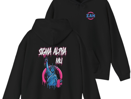 Sigma Alpha Mu Graphic Hoodie | Liberty Rebel Online now