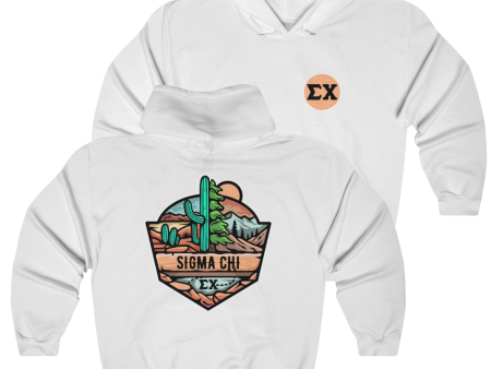 Sigma Chi Graphic Hoodie | Desert Mountains Online