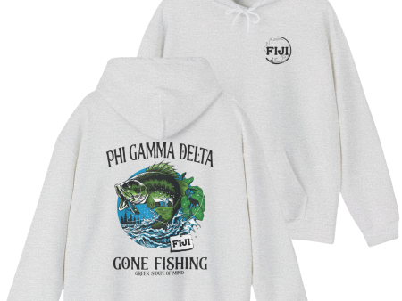 Phi Gamma Delta Graphic Hoodie | Gone Fishing Cheap